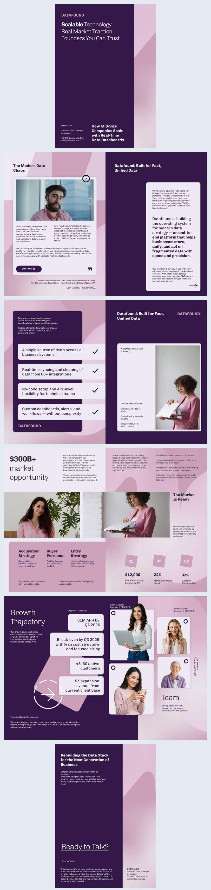 Design de Prospecto de Investimento de Startup