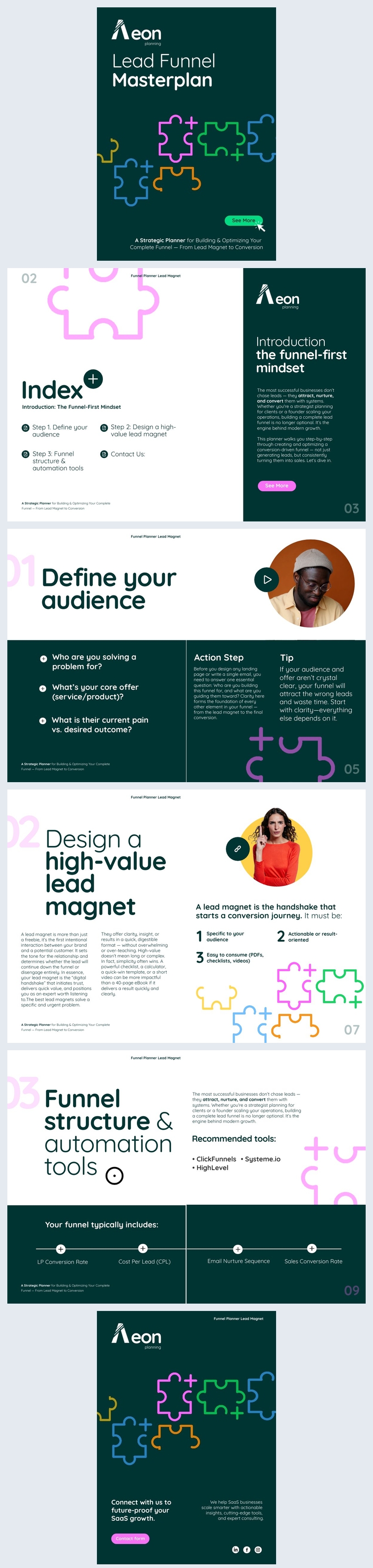 Idée de planificateur d'entonnoir magnétique principal