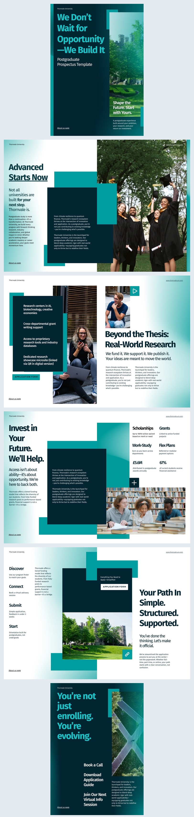 Postgraduate Prospectus Example - Flipsnack