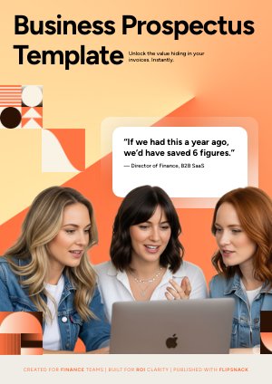 Idea de prospecto de negocio financiero