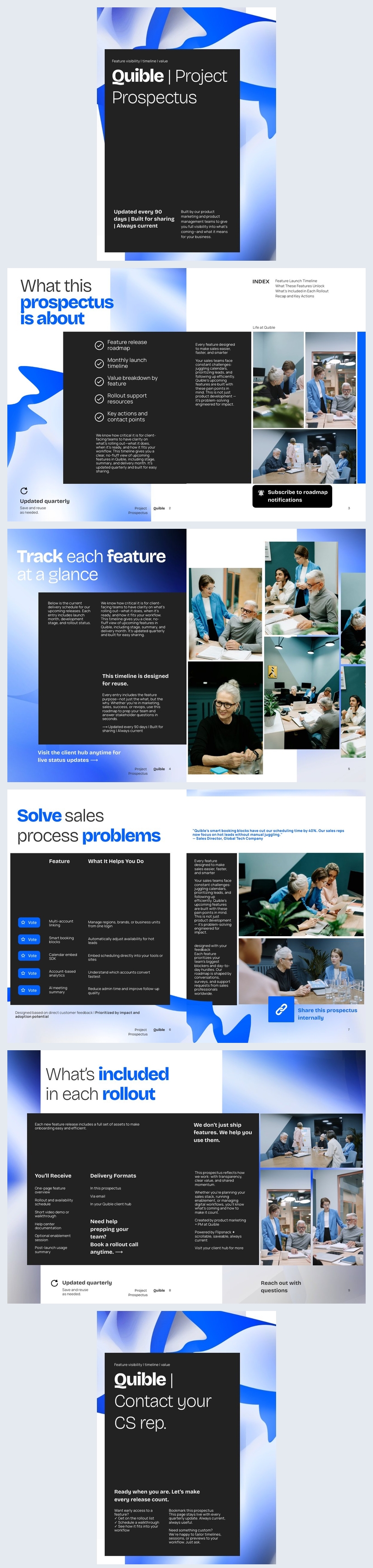 Idée de modèle de prospectus de projet