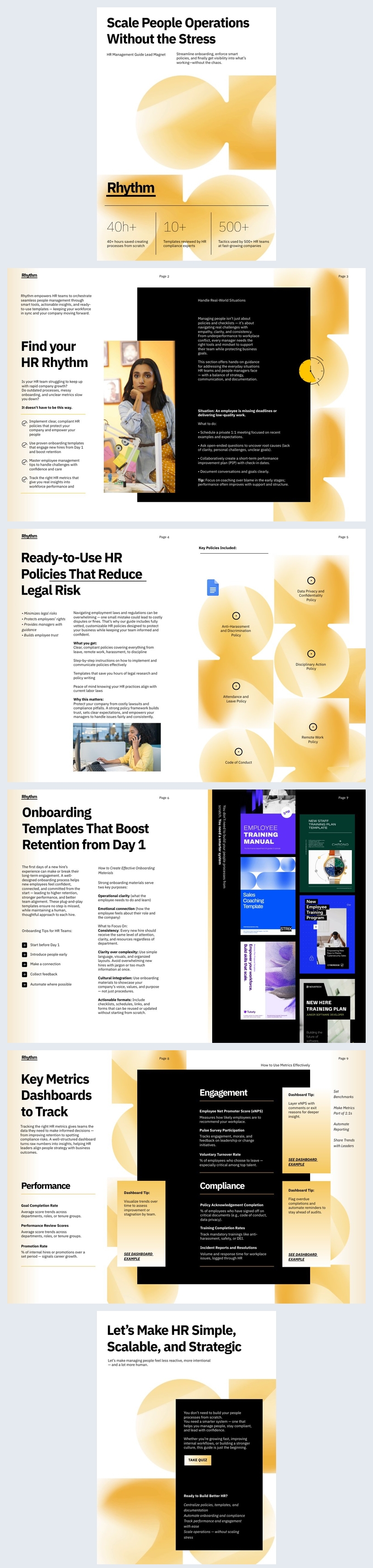 Ideia de Guia de Gestão de RH