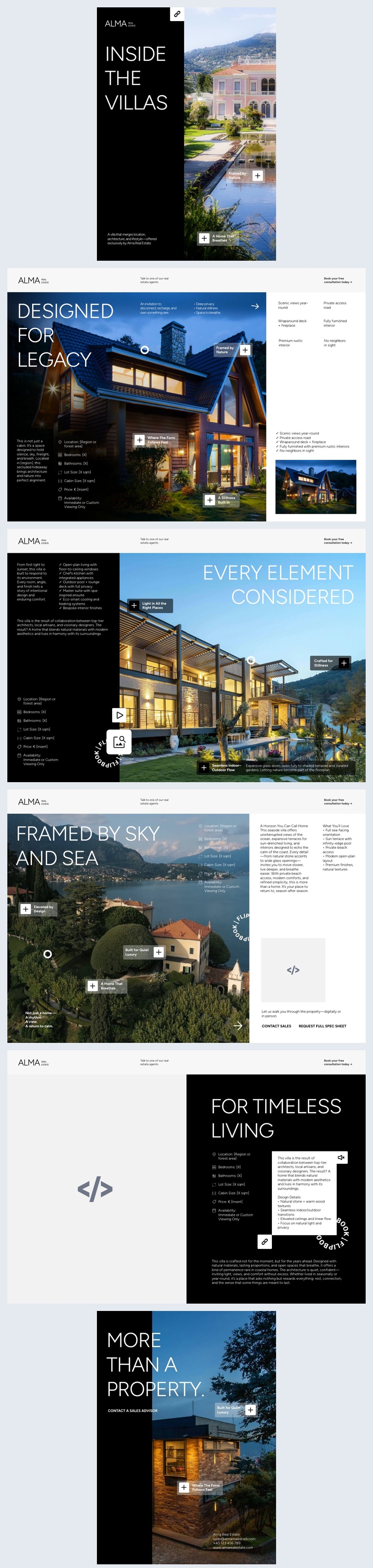 Real Estate Proposal Template Design