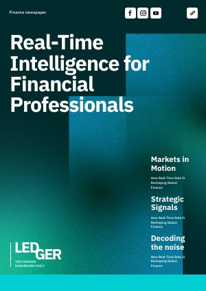 Design de modelo de jornal financeiro