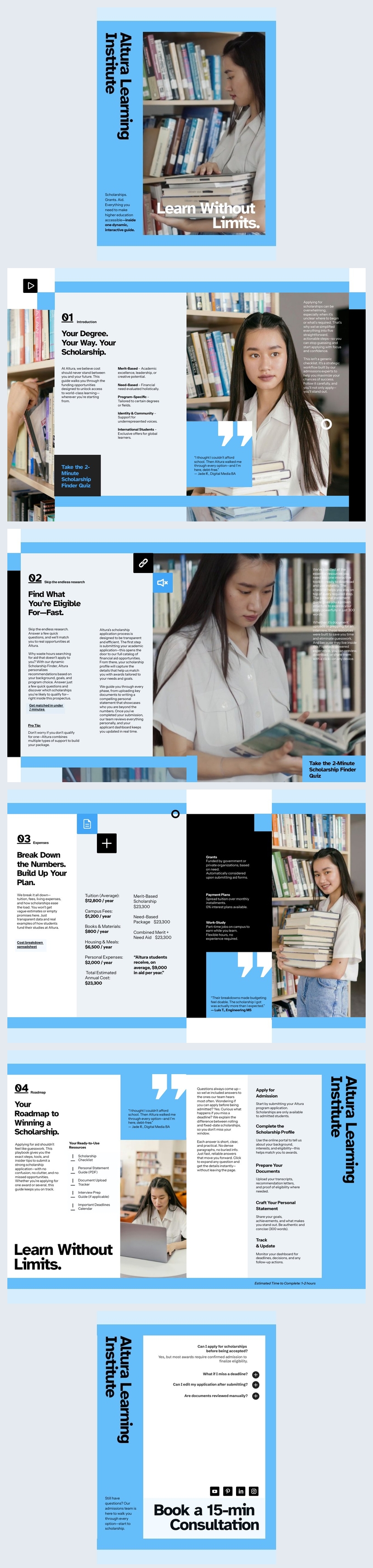 Prospectus Template.pdf Free: Editable Scholarship Prospectus Template - Flipsnack