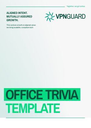 Modello di progettazione di quiz per ufficio