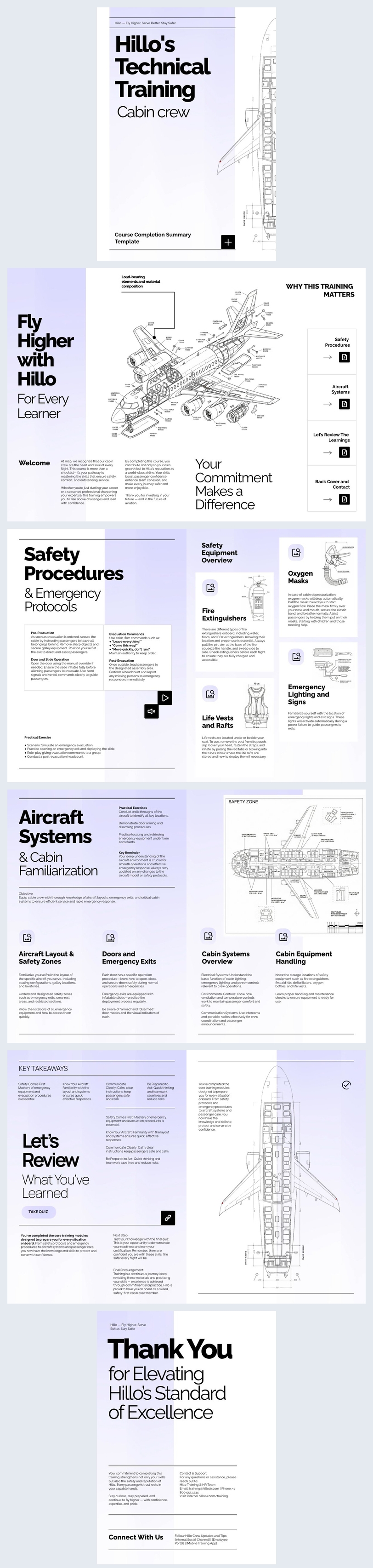 Free: Course Completion Summary Template - Flipsnack