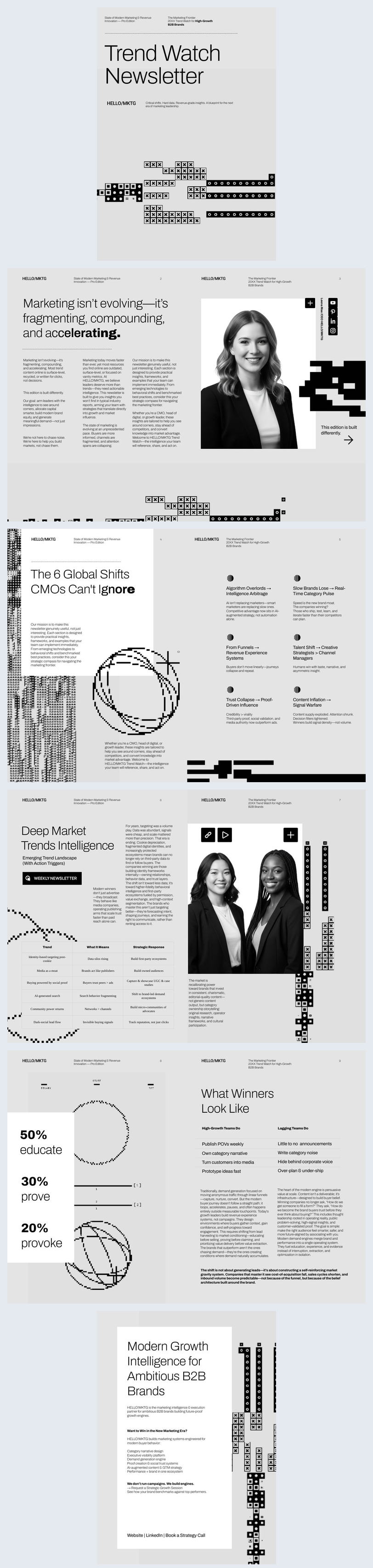 Sales Enablement Booklet Idea