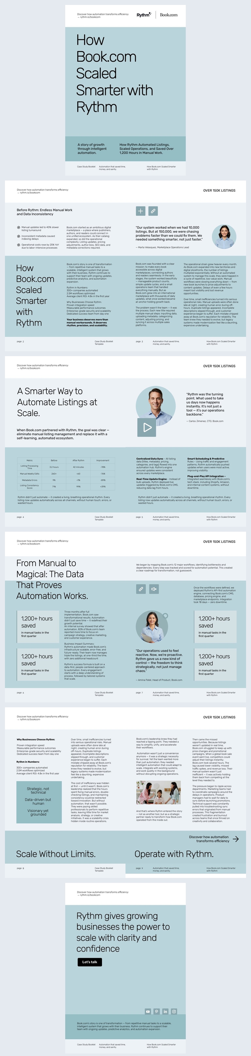 Idea per opuscolo di studio di caso