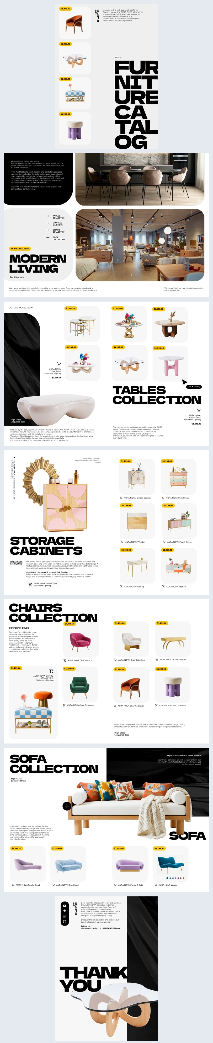 Idea per catalogo di mobili al dettaglio