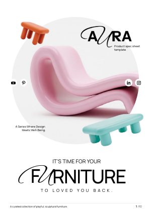 Idea modello scheda tecnica prodotto