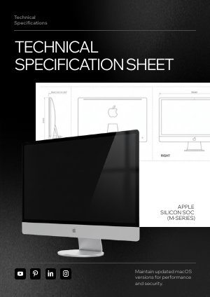 Idea modello di scheda tecnica