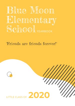 Elementary School Yearbook Example