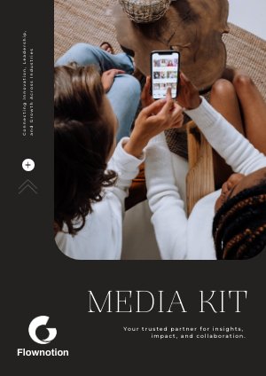 Corporate Media Kit Template Idea