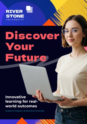 Brochura digital para ideias de programas