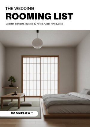 Rooming List Template Idea