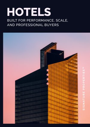 Hotel Sales Kit Template Idea