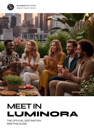 Destination Meeting Guide Template Idea