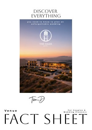 Idee voor een sjabloon voor een informatieblad over de locatie