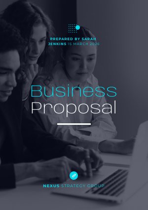 Business Proposal Template Idea