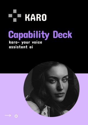 Capability Deck Template Idea