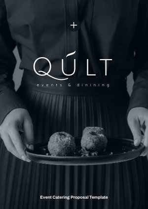 Modelo de proposta de catering para eventos
