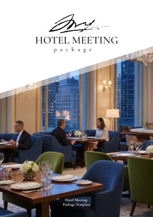 Idea per un modello di pacchetto per riunioni in hotel
