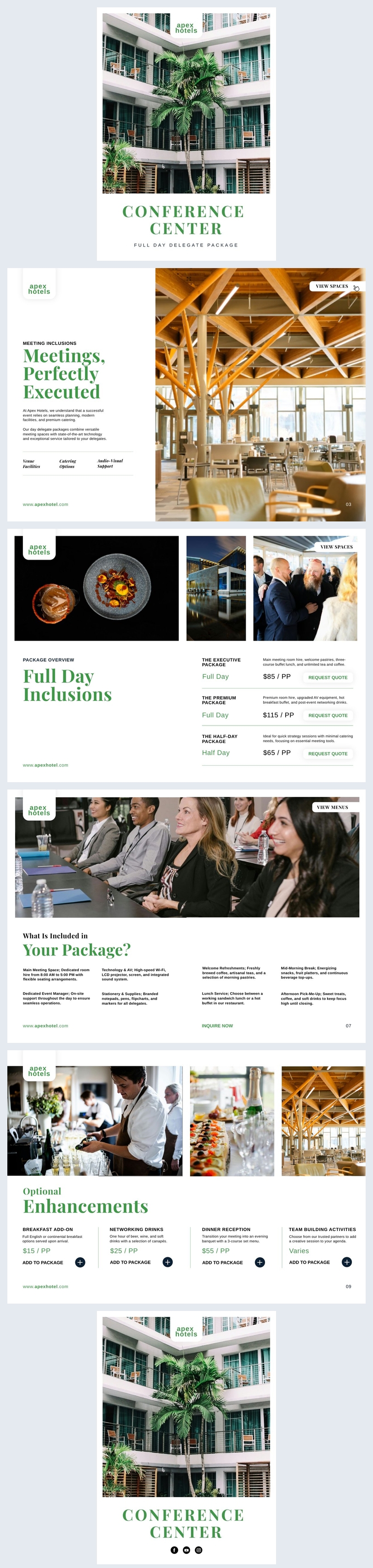 Modelo de Pacote para Delegado de Dia Inteiro