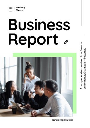 Annual Business Report Template Idea