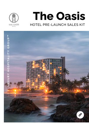 Hotel Pre-Launch Sales Kit Template Idea