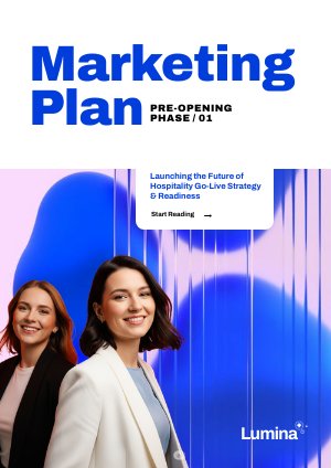 Plantilla de idea para plan de marketing de apertura de hotel