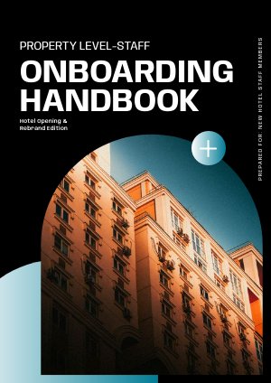 Idée de manuel d'accueil au niveau de la propriété