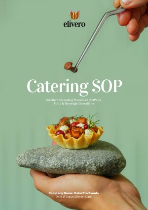 Catering SOP Template Idea