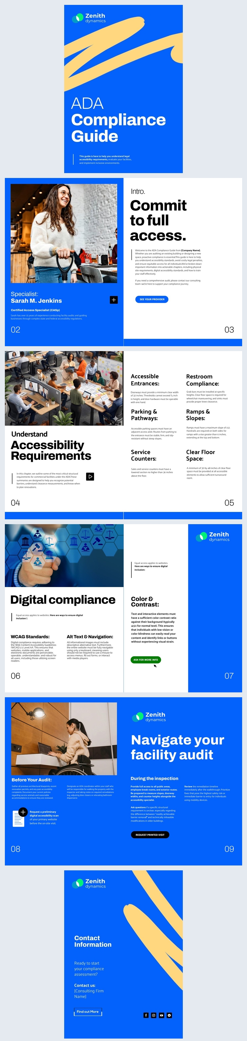 ADA Compliance Guide Template Idea
