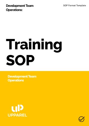 Training SOP Template Idea
