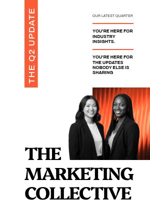 Quarterly Newsletter Template Design