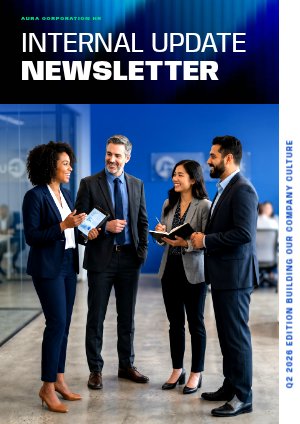 Idea per un modello di newsletter aziendale interna