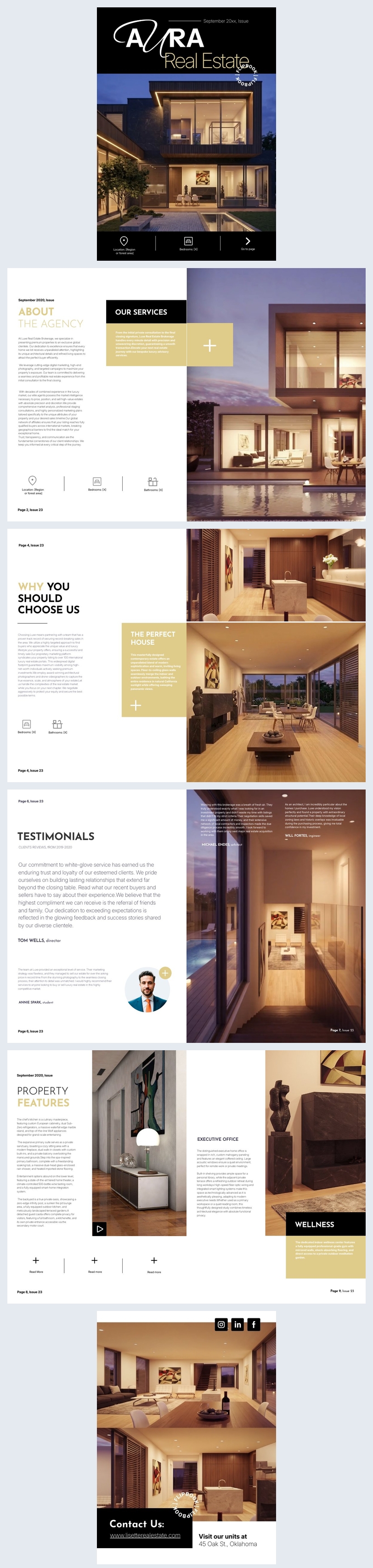 Real Estate Flyer Template Idea