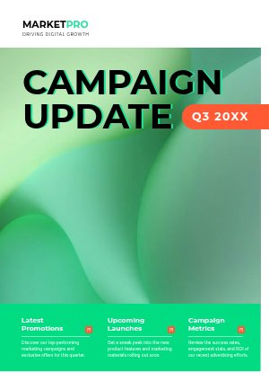 Idee per modelli di newsletter per campagne di marketing