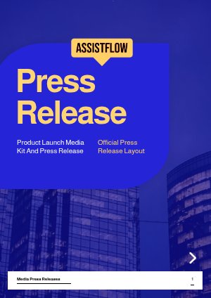 Modèle de communiqué de presse