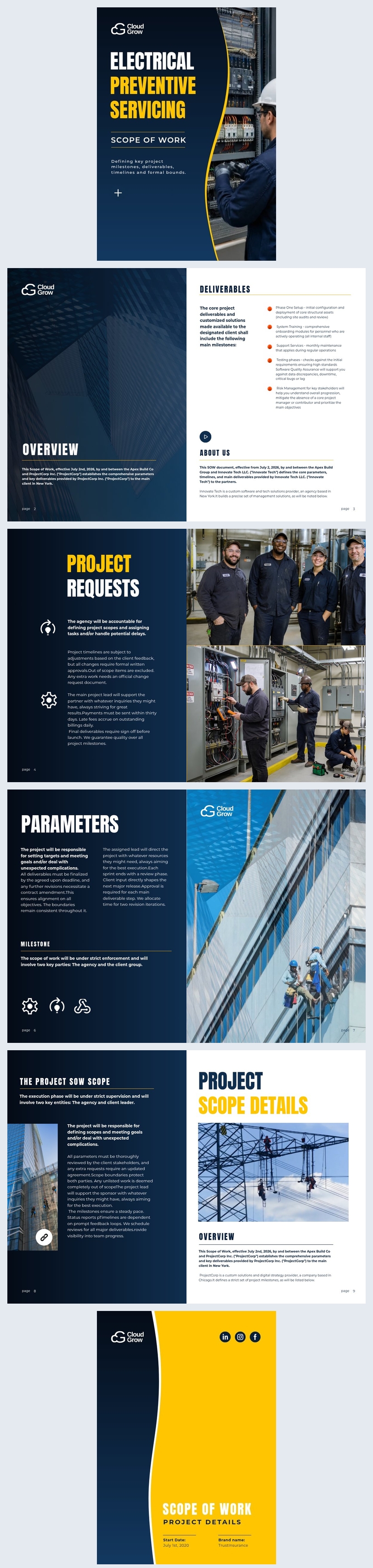 Scope of Work Design
