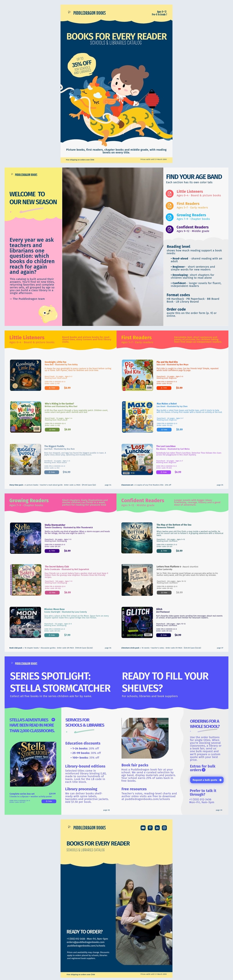 Free: Children's Book Catalog Template - Flipsnack