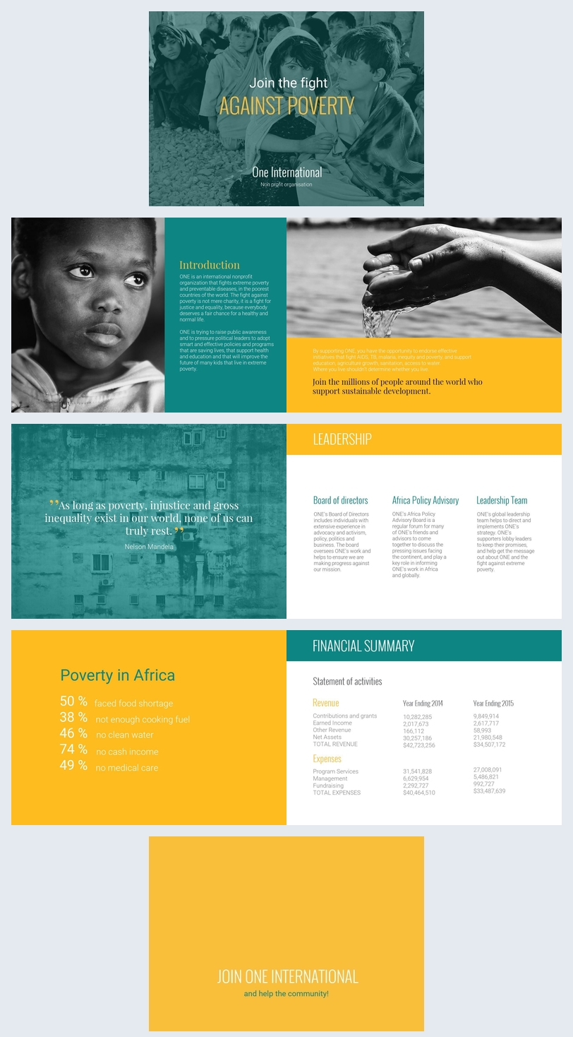 Fundraising Charity Brochure Template Flipsnack