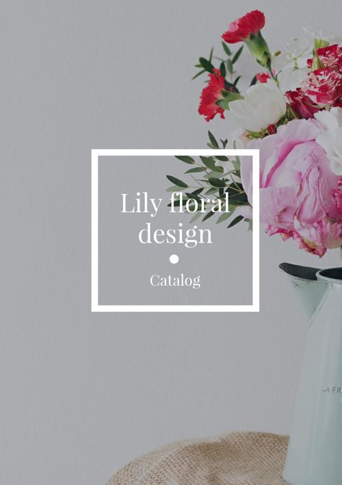 Diseño para catálogo en línea