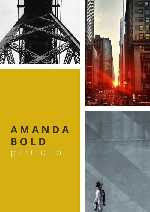 Modern Photography Portfolio Design