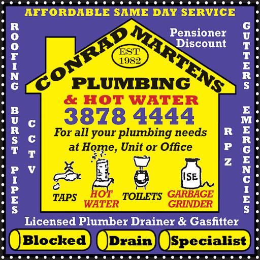Conrad Martens Plumbing &amp; Hot Water